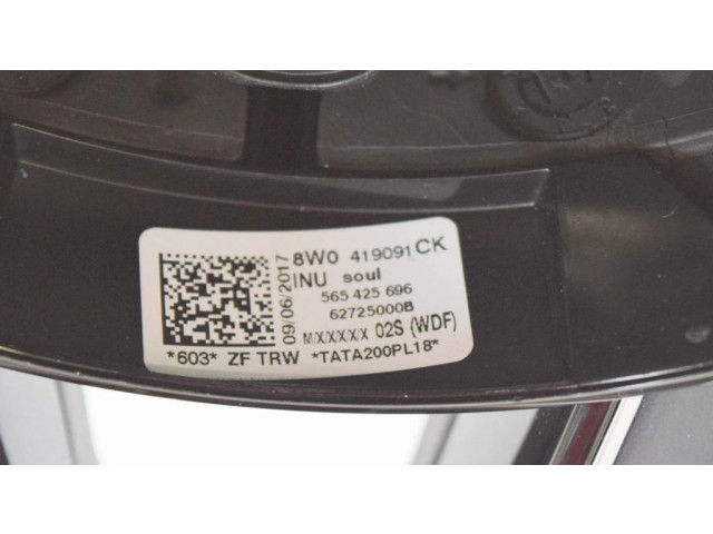 Руль Audi A4 S4 B9 2015-2019 года 8W0880201AR, 8W0419689