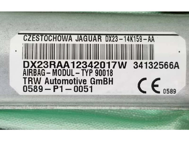 Боковая подушка безопасности C2Z18070, DX2314K159AA   Jaguar XF X250