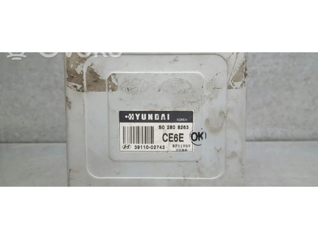 Řídící jednotka 3911002743, S02808263 Hyundai Atos Classic 2001