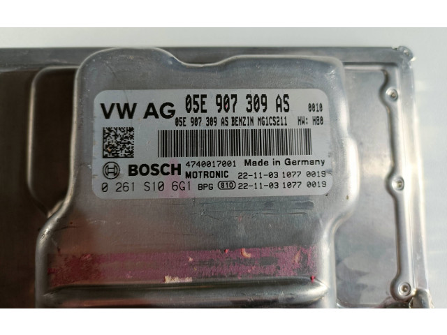 Блок управления двигателя 05E907309AS, 0261S106G1 Audi A3 8Y