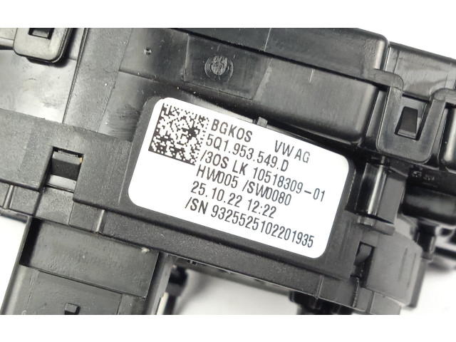 Подушка безопасности водителя 5Q1953549D Volkswagen Caddy