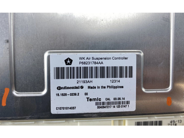 Блок управления подвески 68231784AA, 68250080AB Jeep Grand Cherokee