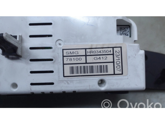 Přístrojová deska Honda Civic 2008 78100G412, HR0343504