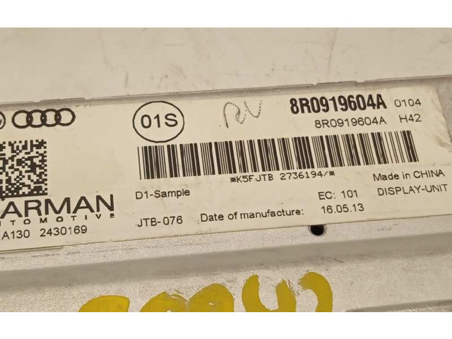Дисплей    8R0919604A   Audi A5 Sportback 8TA