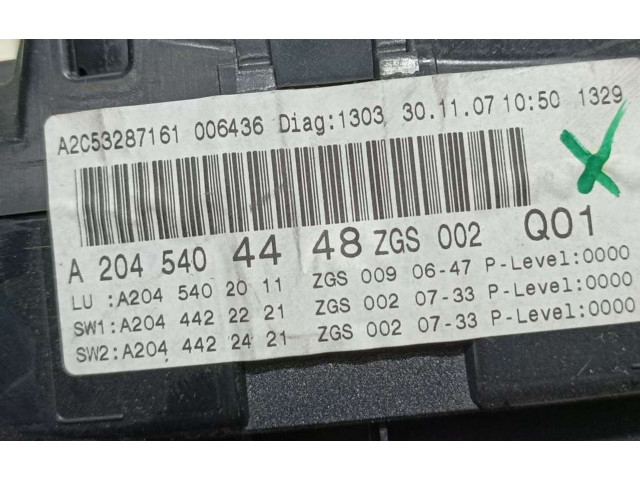 Přístrojová deska Mercedes-Benz C W202 1995 A20454044, A2C53287161