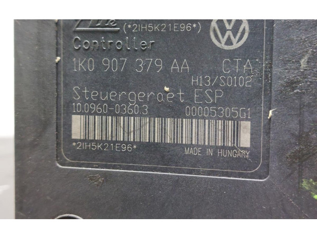Блок АБС 1K0907379AA, 100206-02204 Volkswagen Golf Plus 2005 - 2013 года