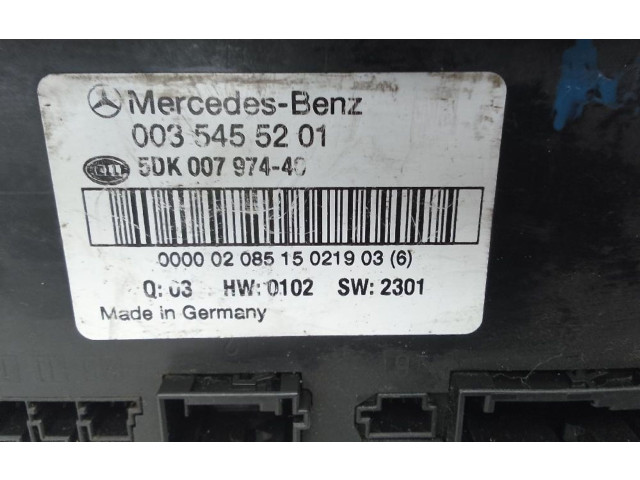 Pojistková skříňka 0035455201 Mercedes-Benz C W203 2000