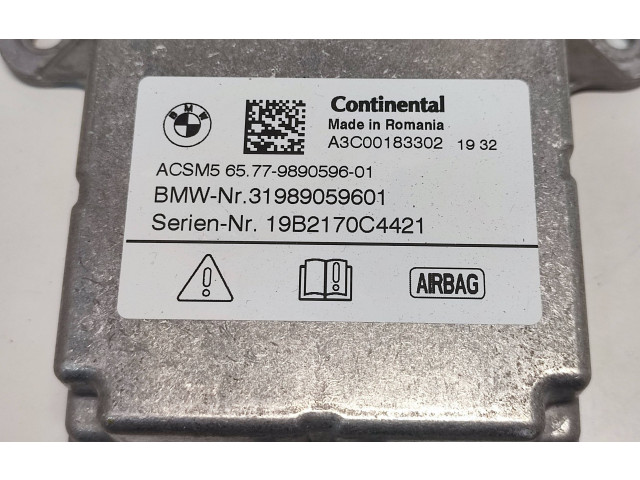 Блок подушек безопасности 65779890596, 65779474810   BMW X3 G01