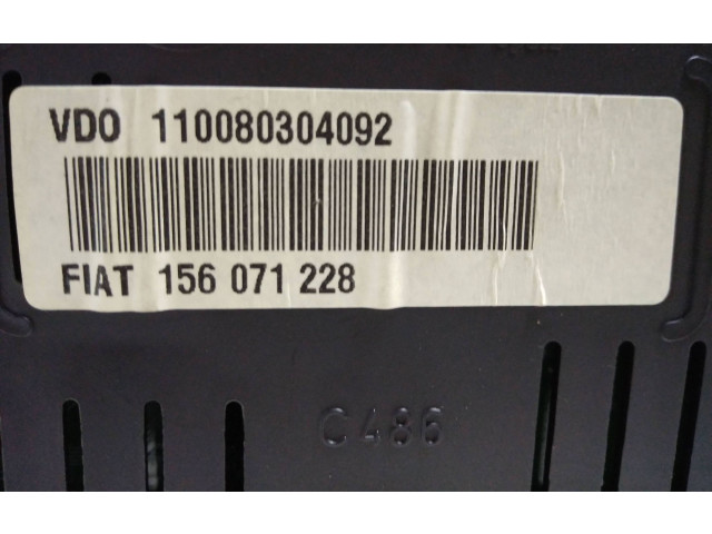 Přístrojová deska Alfa Romeo 147 2007 156071228, C486