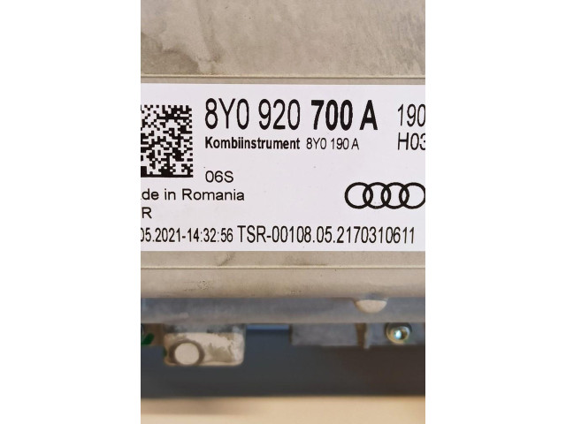 Панель приборов 8Y0920700A Audi A3 8Y
