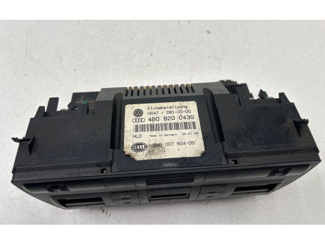 Блок управления климат-контролем 4B0820043G, 5HB00760405   Audi A6 S6 C5 4B