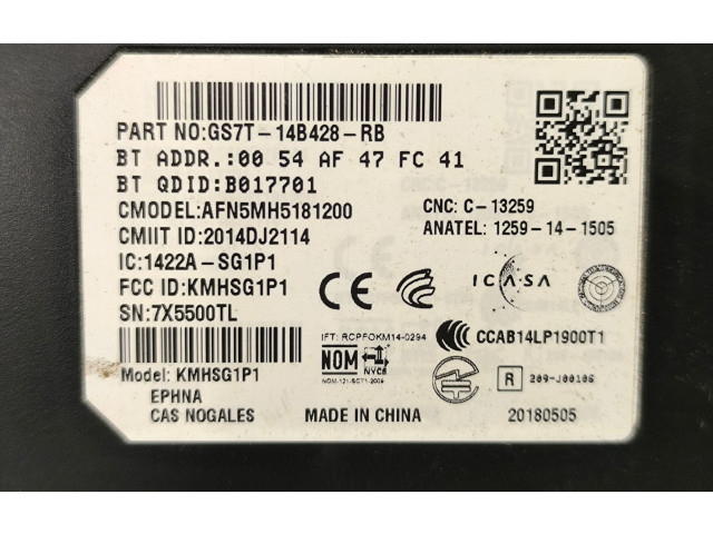 Блок управления голосом GS7T14B428RB   Ford Fusion II