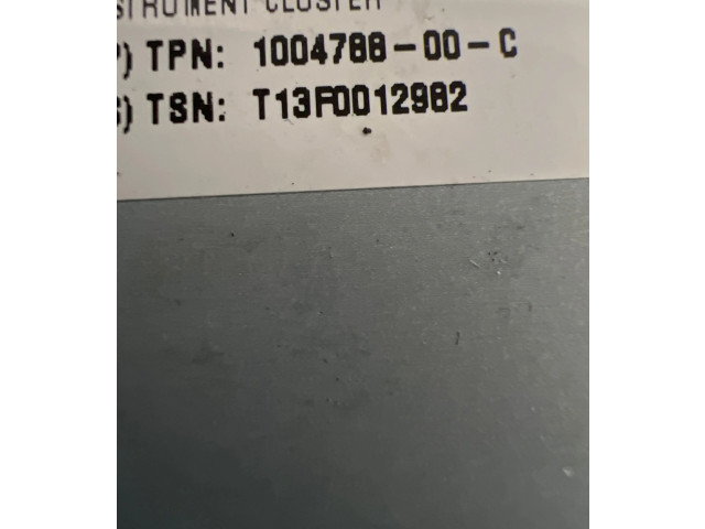 Přístrojová deska  Tesla Model S 2022 100478800C, T13F0012982  