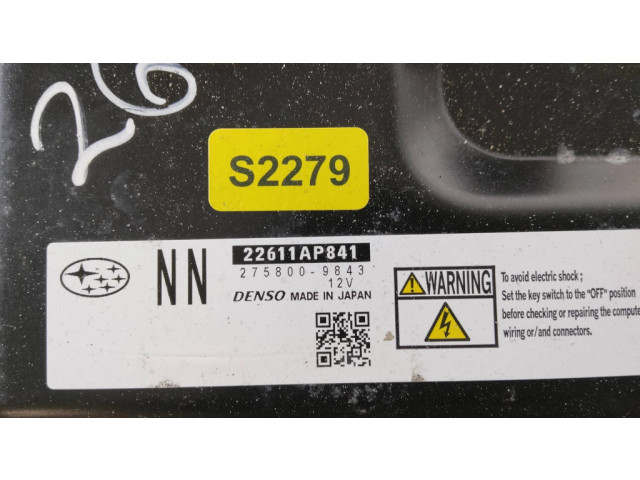 Řídící jednotka 22611AP841, 2758009843 Subaru Outback 2011