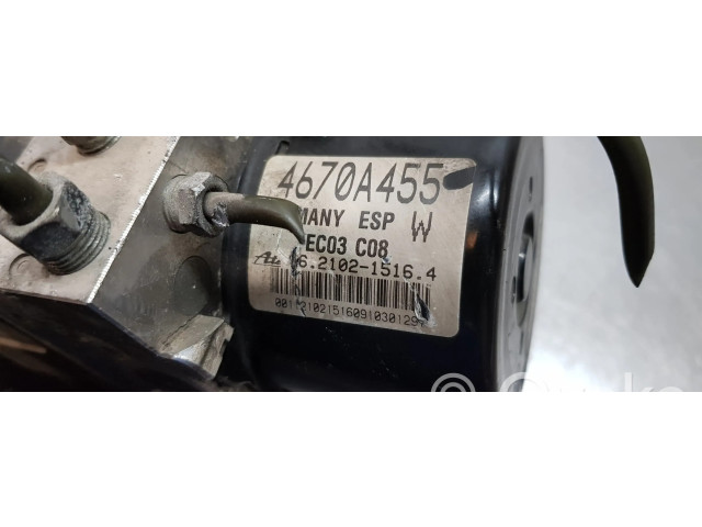 Блок АБС 4670A455, 06210215164 Mitsubishi Outlander 2007-2012 года