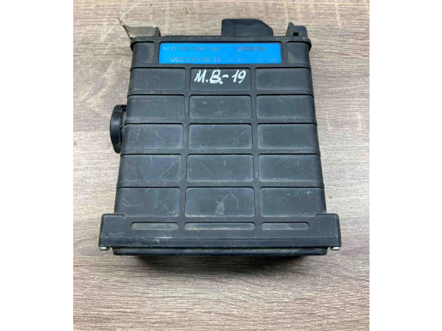 Turbodmychadlo Блок управления двигателем ECU 0280800100, 0025453632 Mrcedes-Benz E W124