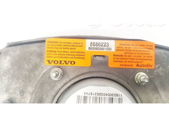 Подушка безопасности водителя 8686223 Volvo XC90