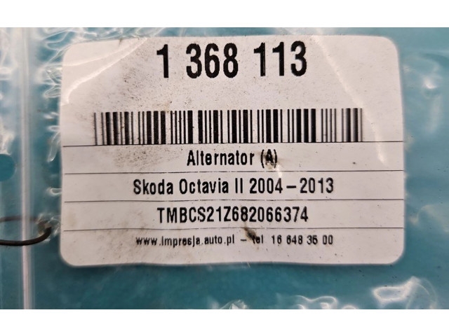 Генератор 06F903023D, IMPRK1368113 Skoda Octavia Mk2 (1Z)