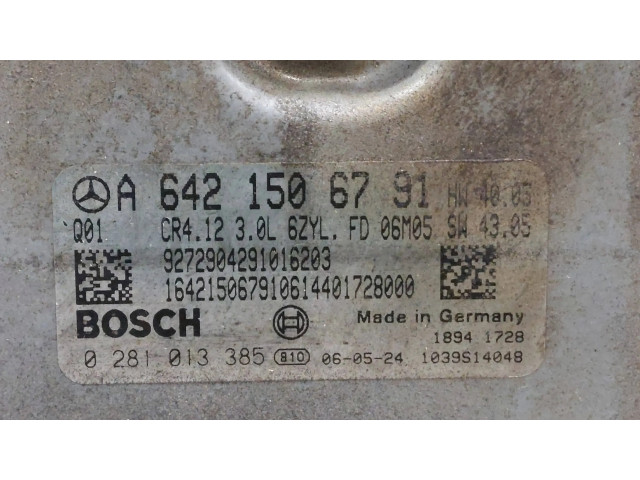 Řídící jednotka A6421506791, 1039S14048 Mercedes-Benz R W251 2008