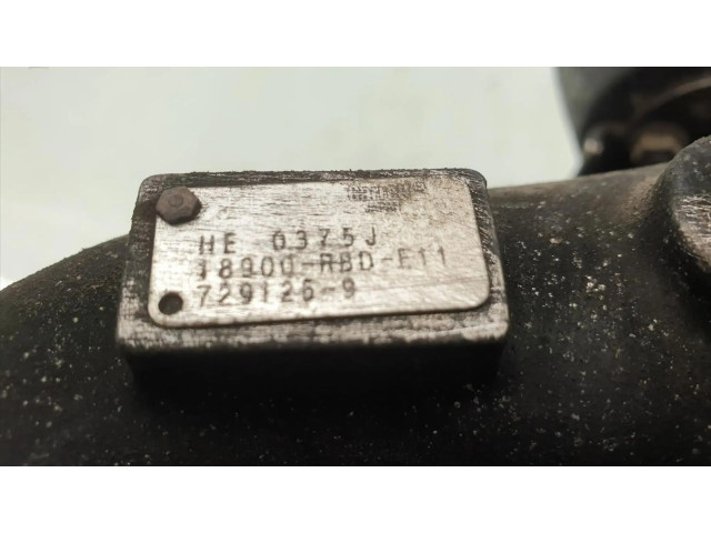  Турбина Honda Accord 2.2 18900-RBD-E11    для двигателя 2.2 i-CTDi     