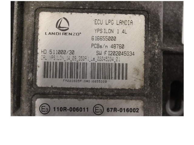 Блок управления климат-контролем 61665500 Lancia Ypsilon