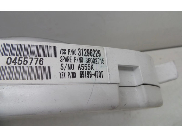 Панель приборов 31296229, 31296229 Volvo C30