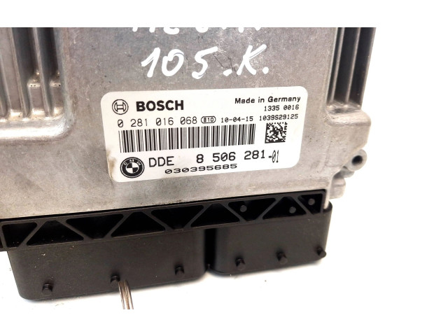 Řídící jednotka 8506281, 0281016068 BMW 1 E81 E87 2010