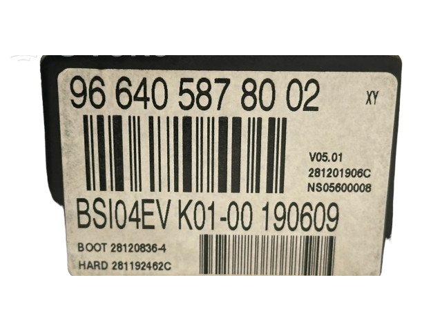   Pojistková skříňka 966405878002, 281208364   Peugeot 308 2009