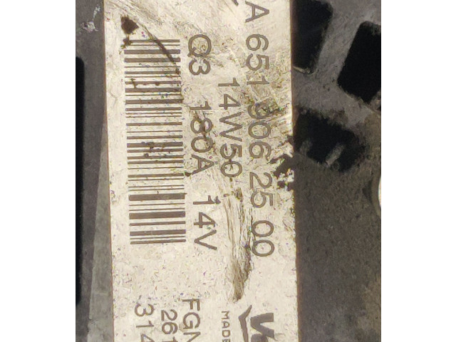 Генератор A6519062500 Infiniti Q70 Y51