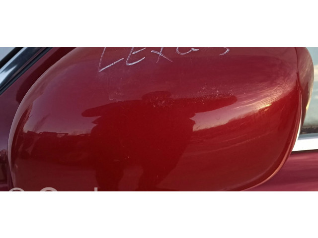 Zpětné zrcátko  levé Lexus GS 300 350 430 450H 2006  raudona  