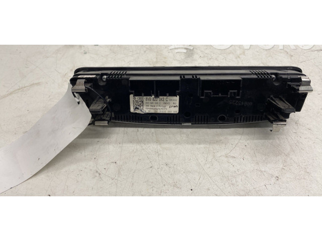 Блок управления климат-контролем 8V0820043CIMJ Audi A3 S3 8V