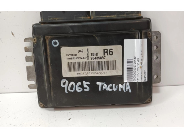 Блок управления двигателем Блок управления 96435897   Chevrolet Rezzo