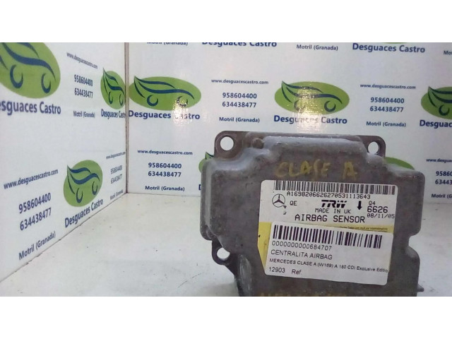 Блок подушек безопасности A169820662627, CENTRALITAAIRBAG   Mercedes-Benz A W169