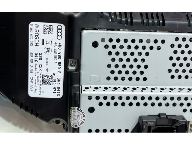 Přístrojová deska Audi A8 S8 D4 4H 2013 4H0920880E | 888.119.567