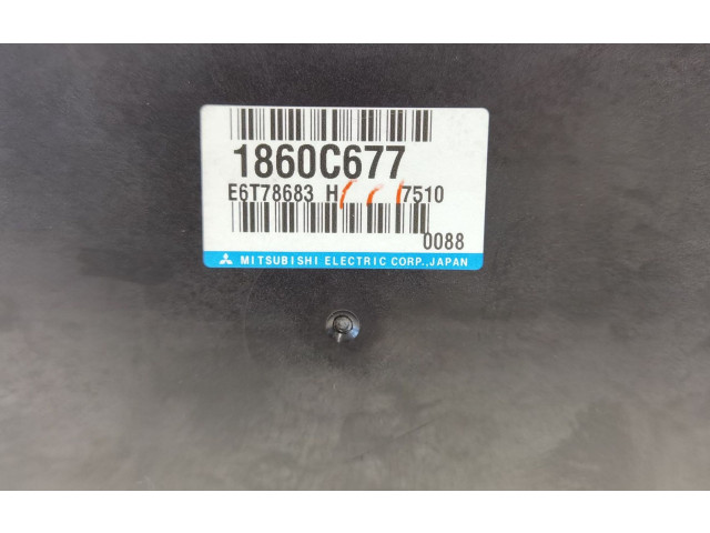 Блок управления двигателя 1860C677, E6T78683H Mitsubishi ASX