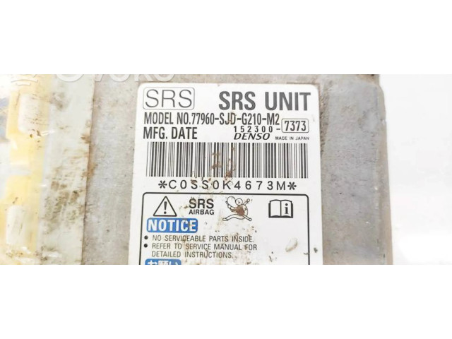 Блок подушек безопасности 77960SJDG210M2 Honda FR-V