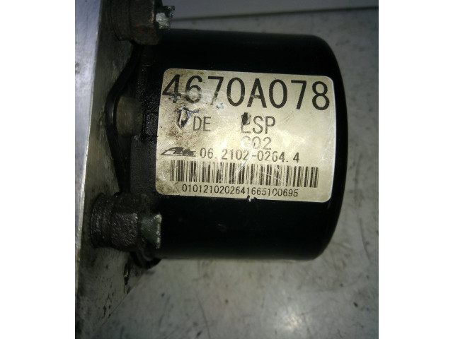 Блок АБС 4670A078, 06210202644 Mitsubishi Grandis - года
