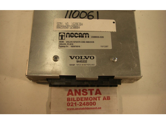 Блок управления Volvo S70 V70 V70 XC