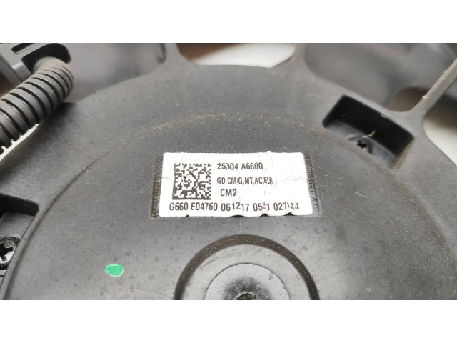 Вентилятор радиатора 25304A6600, G660E04760 KIA Ceed 1.4