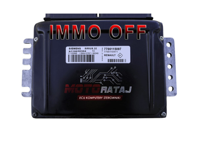 Řídící jednotka S110030304C, 7700115097 Renault Clio II 1999