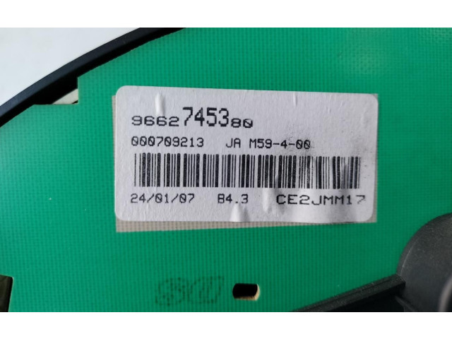 Přístrojová deska  Citroen Berlingo 2007 9662745380  