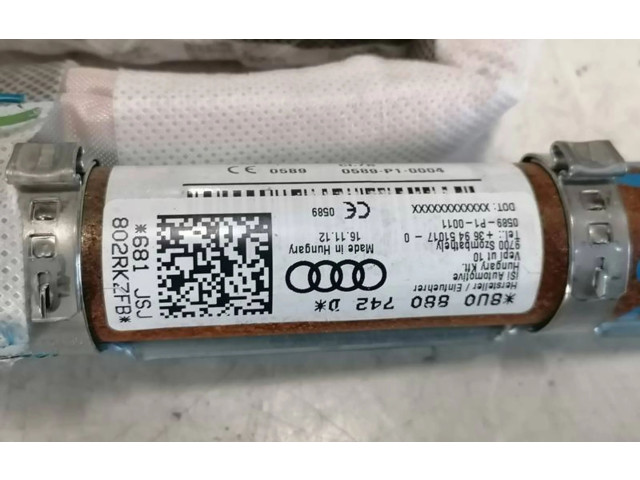 Боковая подушка безопасности 8U0880742D, 369451017 Audi Q3 8U