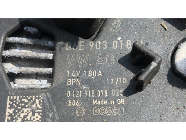 Генератор 06E903018, 0121715078   Audi A6 S6 C6 4F 3.0     