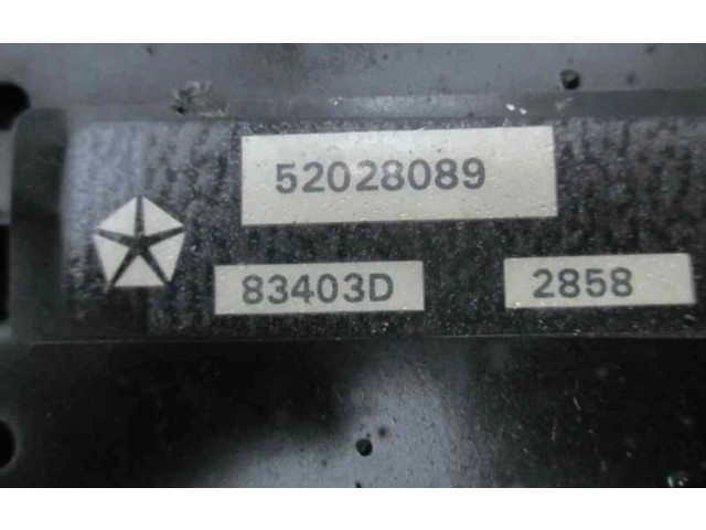 Интеркулер 52028089 Jeep Cherokee XJ