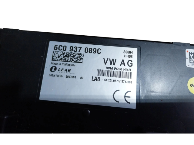 Комплект блоков управления 6V0920740A, 1K0905851 Skoda Fabia Mk3 (NJ)