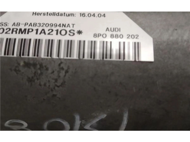 Подушка безопасности пассажира 8p0880202, 8P0880202 Audi A3 S3 8L