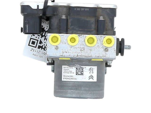 Блок АБС 1647892180, W1-2115Z   Citroen  C5 Aircross  2017 -  года