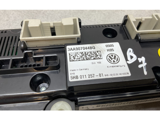 Блок управления кондиционера воздуха / климата/ печки (в салоне) 3AA907044BQ   Volkswagen PASSAT B7