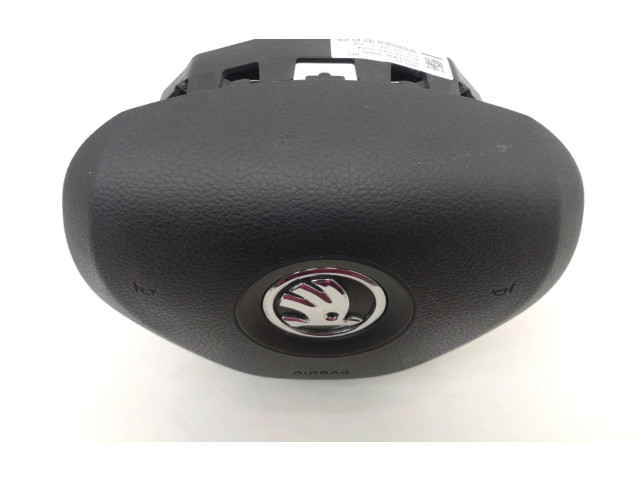 Подушка безопасности водителя 6V0880201A   Skoda Fabia Mk3 (NJ)