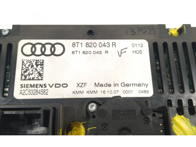 Блок управления климат-контролем 8T1820043R   Audi A4 Allroad